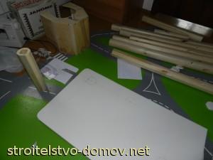 Размечаем столбы